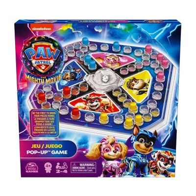 Spin Master Настольная игра с кнопкой Щенячий патруль в кино 2 (Paw Patol), SM98547/6067972
