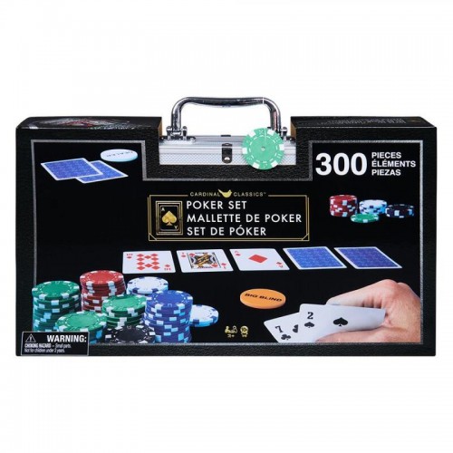 Spin Master Настольная игра Покер на 300 фишек, SM37906/6075919 