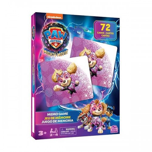 Spin Master Настольная игра Мемори Щенячий патруль в кино 2 (Paw Patrol), SM98273/6067937