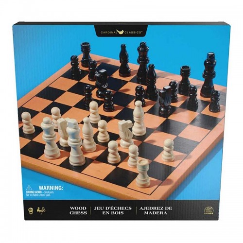 Spin Master Настольная игра Шахматы (деревянные фигуры), SM98367/6065335