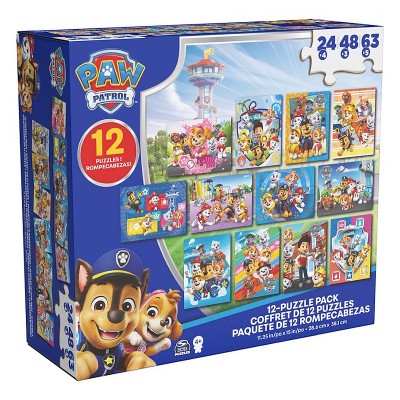 Spin Master Набор пазлов Paw Patrol 12 в 1 Щенячий патруль, SM33649/6073382