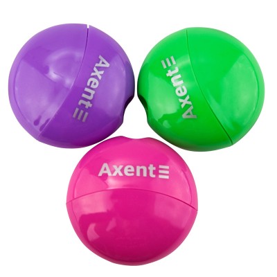Точилка Axent 1154-A с контейнером, ассорти