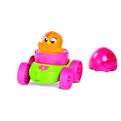 Развивающая игрушка Tomy Моя первая машинка с оранжевым цыпленком, T73088-3