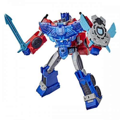 Transformers  Игрушка Трансфoрмеры Кибервселенная Класс Офицеры Оптимус Прайм, E8380
