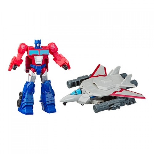 Transformers Набор Cyberverse Спарк броня Оптимус Прайм, E4328