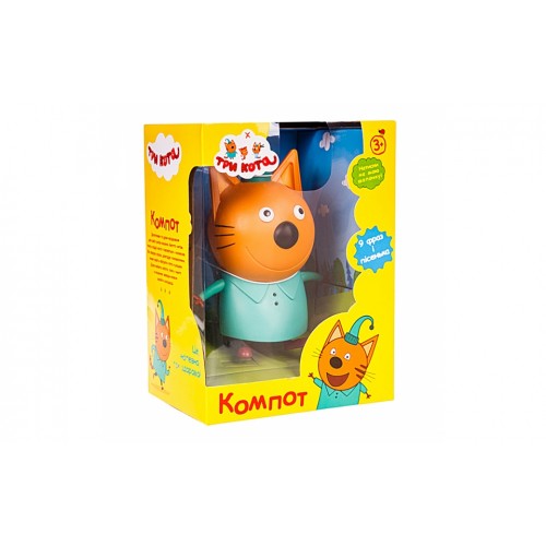 Три кота Фигурка Компота со звуковыми эффектами, T17191