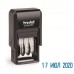 Минидатер Trodat 4810 RUS 3,8мм пластиковый, 4810-Rus