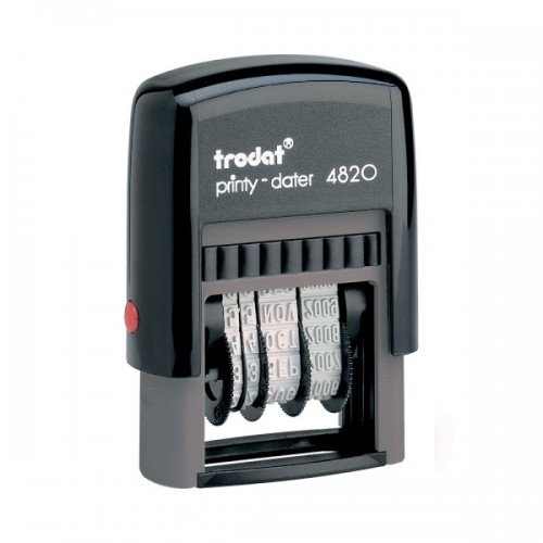  Датер Trodat 4820 UKR 4мм пластиковый, 4820-Ukr