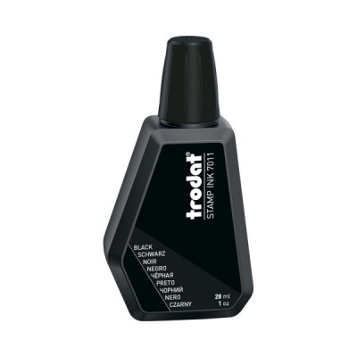 Trodat Штемпельная краска Trodat 7011 28мл черная