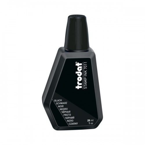 Trodat Штемпельная краска Trodat 7011 28мл черная