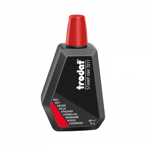 Trodat Штемпельная краска Trodat 7011 60 мл красная