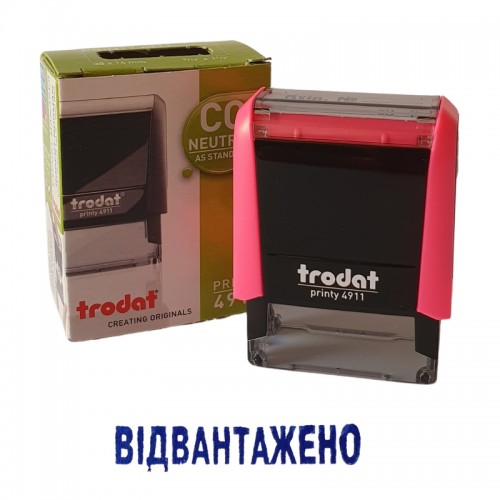 Оснастка Trodat 4911 со штампом "ВІДВАНТАЖЕНО"