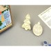 Умняшка Набор для творчества Новогодние игрушки Роспись акриловыми красками, НГ-002/4