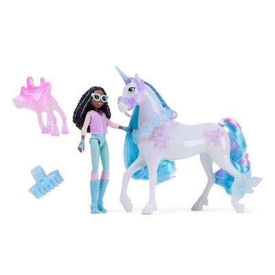 Unicorn Academy Кукла Лейла и единорог Льдинка - Академия Единорогов, SM23203/6072675