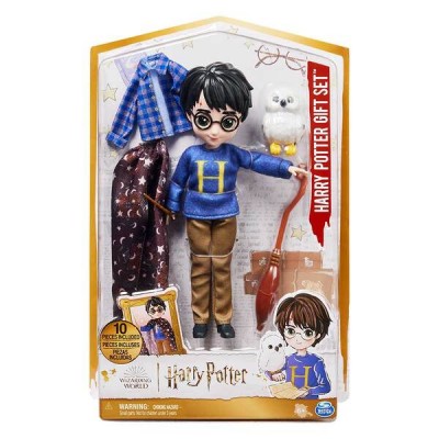 Wizarding World Гарри Поттер Коллекционная кукла Гарри с аксессуарами, SM22010/4194
