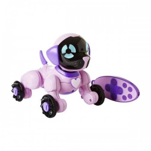 WowWee Интерактивная игрушка Маленький щенок Чип розовый, W2804/3817